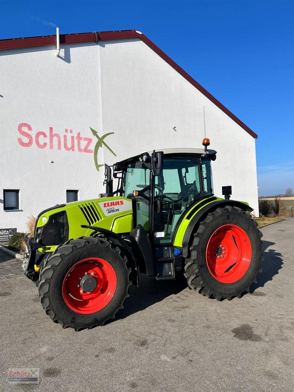 Traktor za tip CLAAS Arion 420 CIS mit FZW und FKH, front PTO, erst 620h, Gebrauchtmaschine u Schierling (Slika 1)