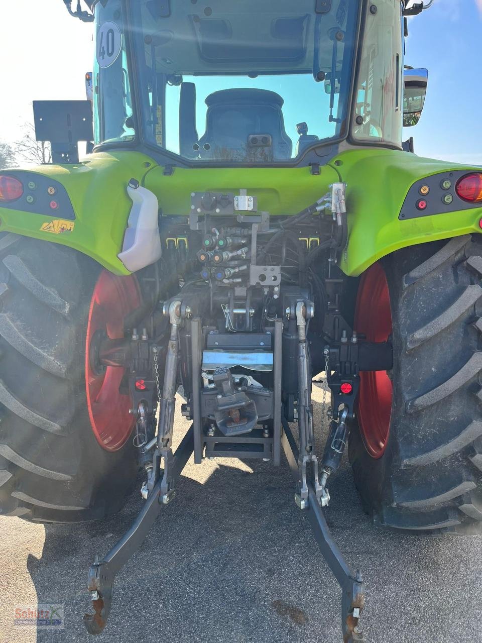 Traktor za tip CLAAS Arion 420 CIS mit FZW und FKH, front PTO, erst 620h, Gebrauchtmaschine u Schierling (Slika 9)