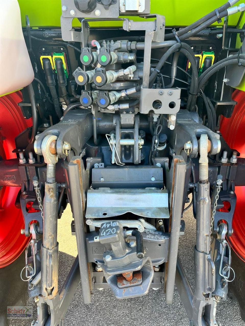 Traktor tipa CLAAS Arion 420 CIS, NEUWERTIG, FZW, FKH, 620 Stunden, Gebrauchtmaschine u Schierling (Slika 11)