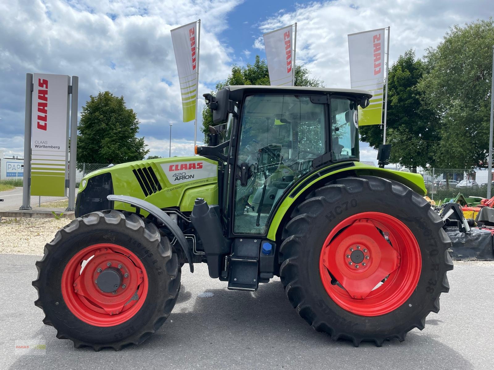 Traktor a típus CLAAS Arion 420 CIS  Versteigerung ab-auction, Gebrauchtmaschine ekkor: Langenau (Kép 4)