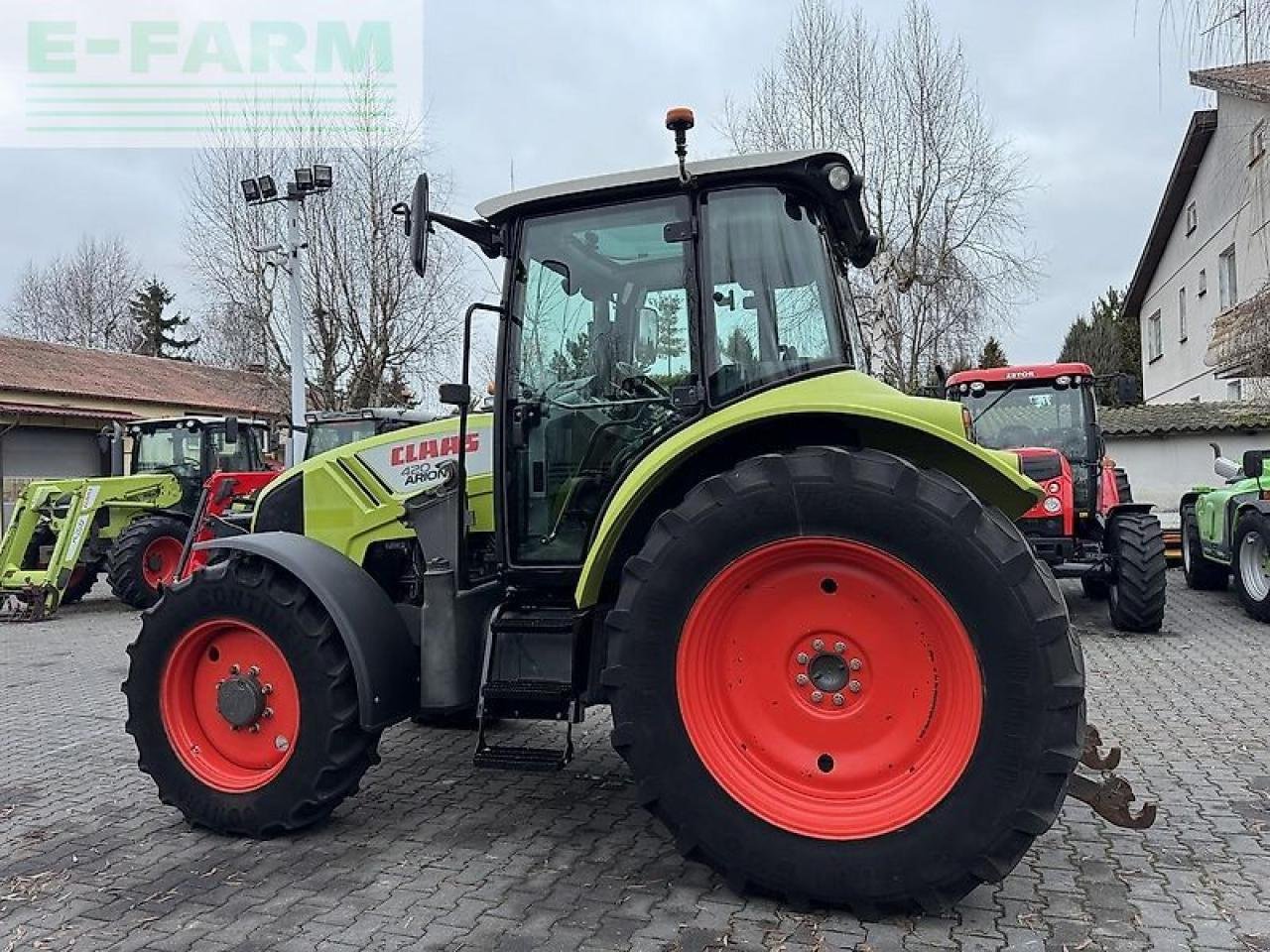 Traktor typu CLAAS arion 420 cis, Gebrauchtmaschine w DAMAS?AWEK (Zdjęcie 9)