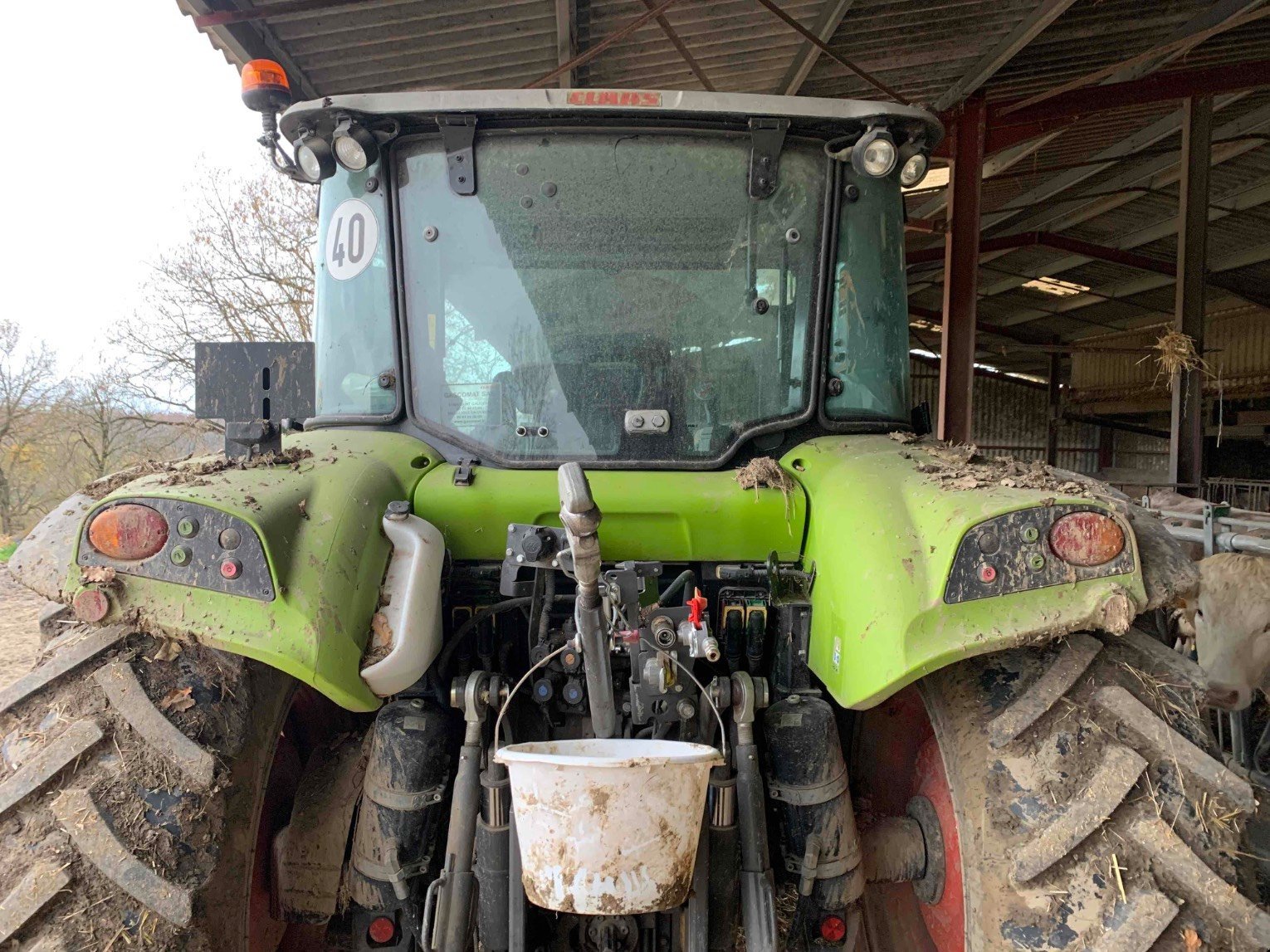 Traktor typu CLAAS ARION 420 CLASSIC TB, Gebrauchtmaschine v ORLEIX (Obrázok 5)
