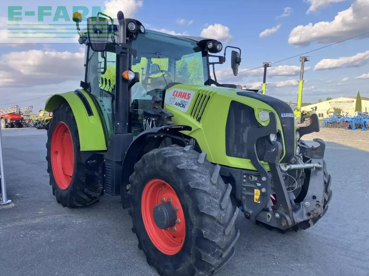 Traktor του τύπου CLAAS arion 420 panoramic + batis, Gebrauchtmaschine σε AILLAS (33 - GIRONDE) (Φωτογραφία 5)