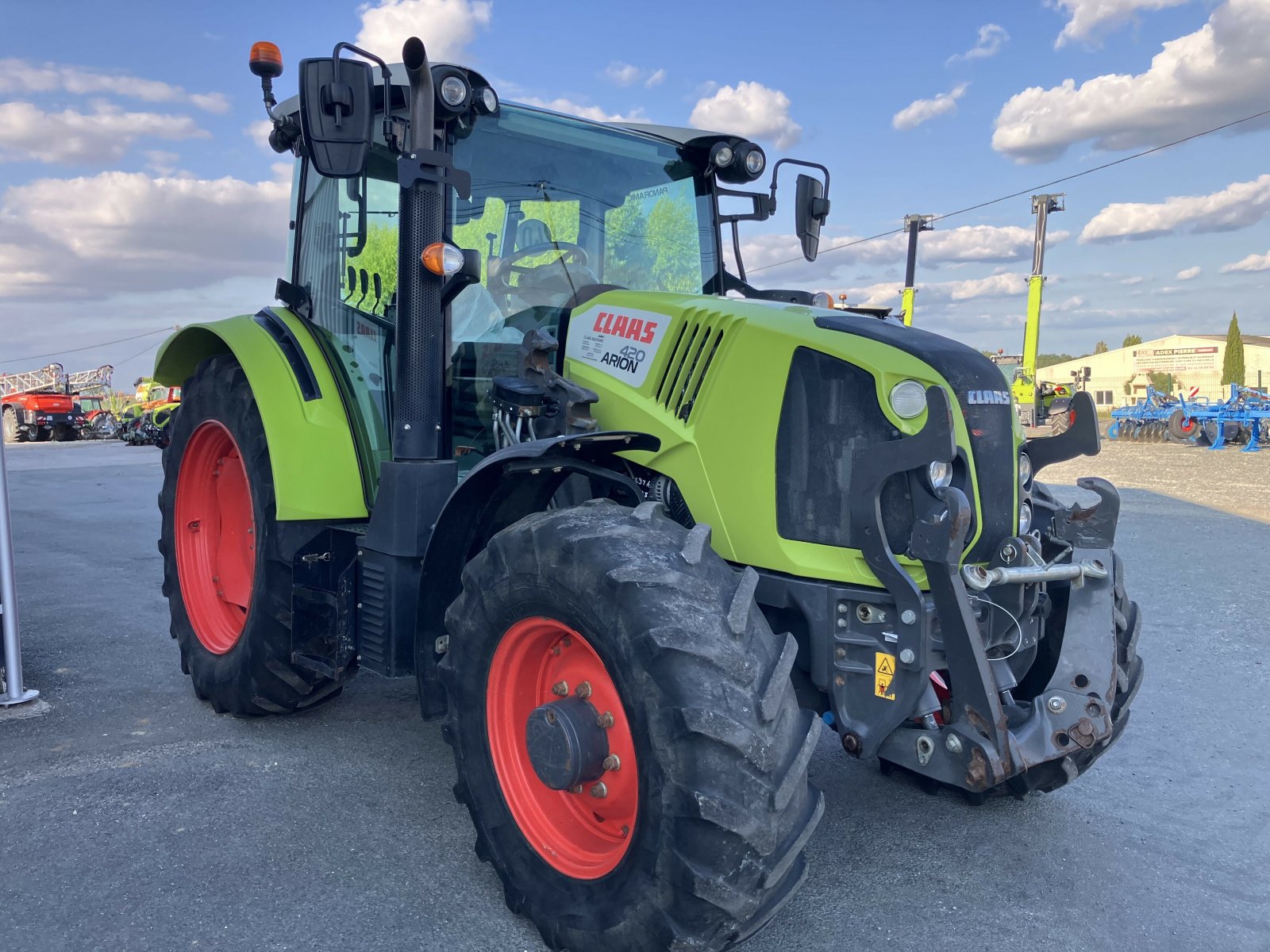Traktor van het type CLAAS ARION 420 PANORAMIC + BATIS, Gebrauchtmaschine in Gardonne (Foto 5)