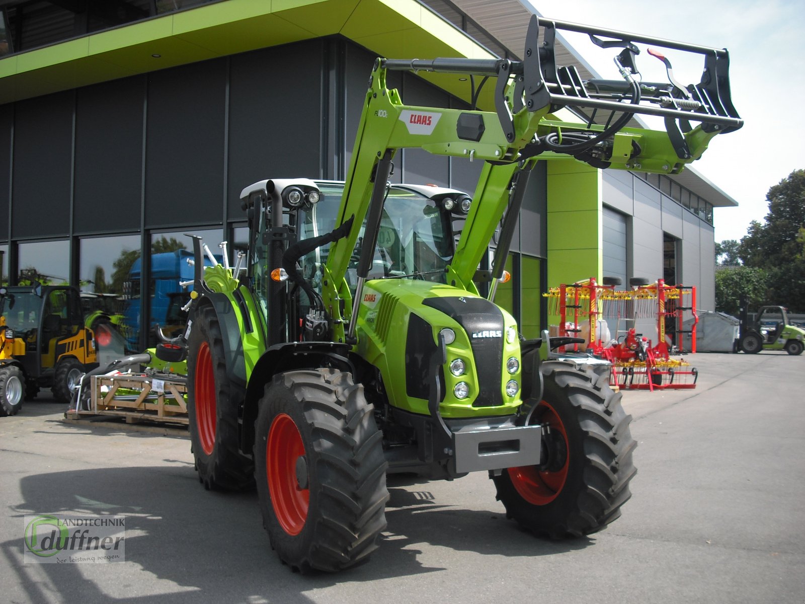 Traktor des Typs CLAAS Arion 420 Panoramic, Gebrauchtmaschine in Hohentengen (Bild 1)