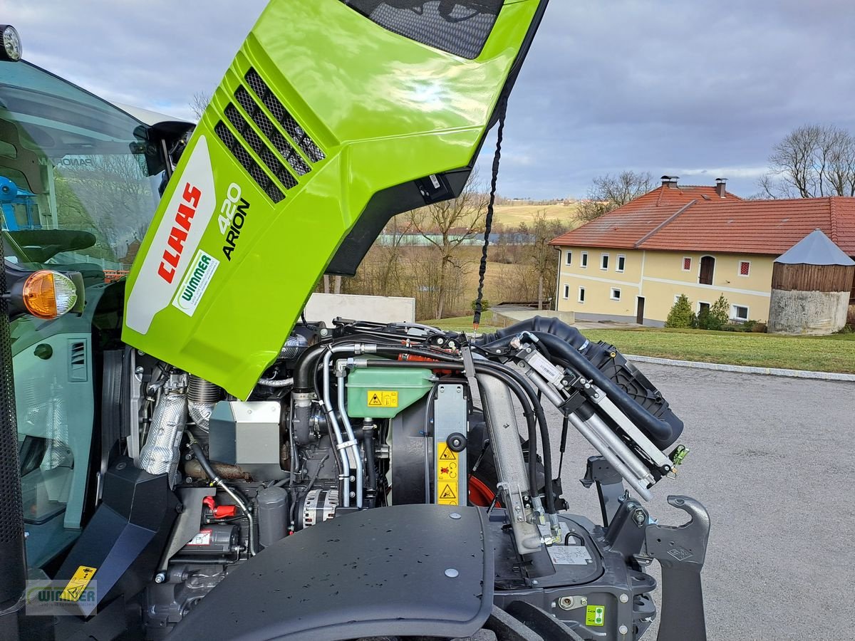 Traktor des Typs CLAAS Arion 420 Standard, Neumaschine in Kematen (Bild 14)
