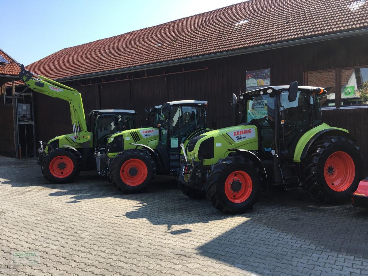 Traktor типа CLAAS Arion 420 Trend, FL, Klima, Sonderpreis-Lagermaschine, Gebrauchtmaschine в Geiselhöring (Фотография 19)