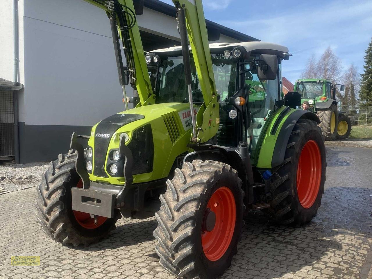 Traktor typu CLAAS Arion 420, Gebrauchtmaschine v Marsberg-Giershagen (Obrázek 7)