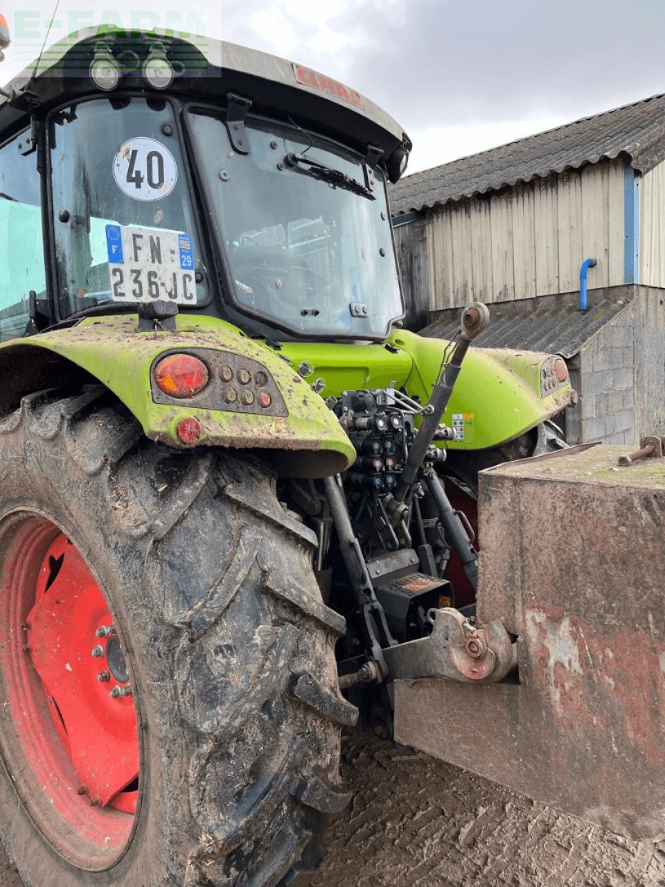 Traktor typu CLAAS arion 430 (a53/300), Gebrauchtmaschine v PONTIVY (56 - MORBIHAN) (Obrázok 4)