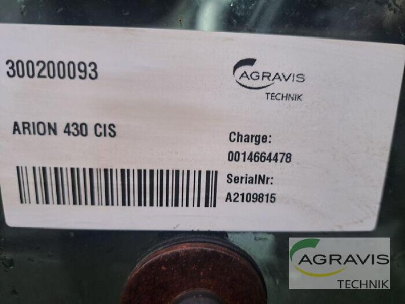 Traktor typu CLAAS ARION 430 CIS, Gebrauchtmaschine w Melle-Wellingholzhausen (Zdjęcie 14)