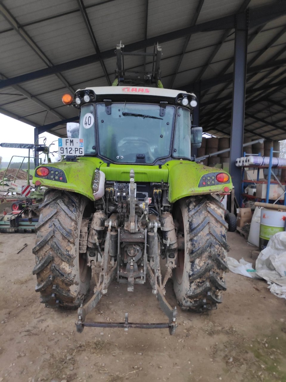 Traktor of the type CLAAS ARION 430 CIS, Gebrauchtmaschine in MORLHON LE HAUT (Picture 4)