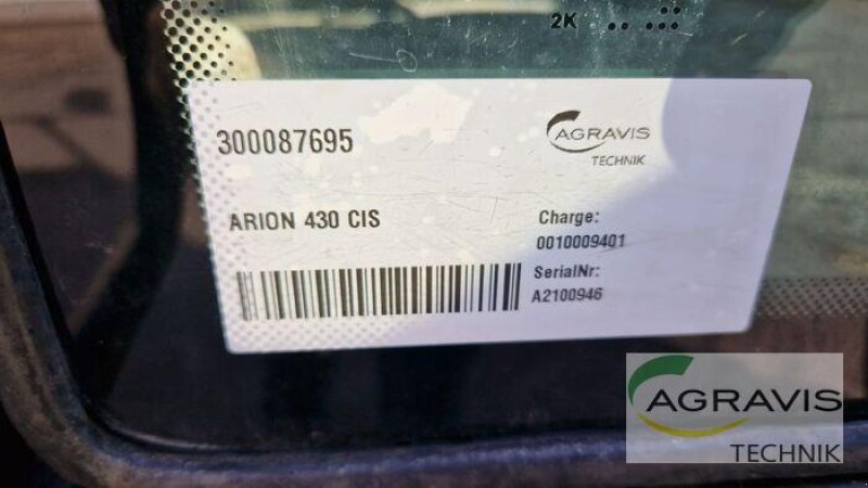 Traktor des Typs CLAAS ARION 430 CIS, Gebrauchtmaschine in Melle-Wellingholzhausen (Bild 14)