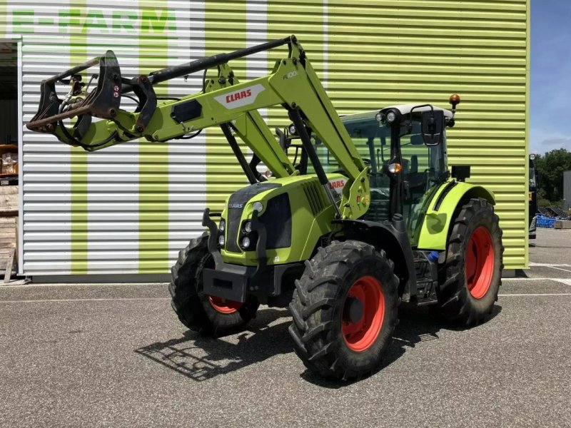 Traktor des Typs CLAAS arion 430 panoramic + fl 100 c, Gebrauchtmaschine in AILLAS (33 - GIRONDE) (Bild 1)