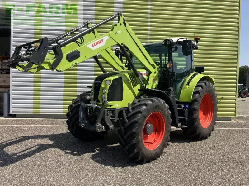 Traktor des Typs CLAAS arion 430 panoramic + fl 100 c, Gebrauchtmaschine in AILLAS (33 - GIRONDE) (Bild 1)