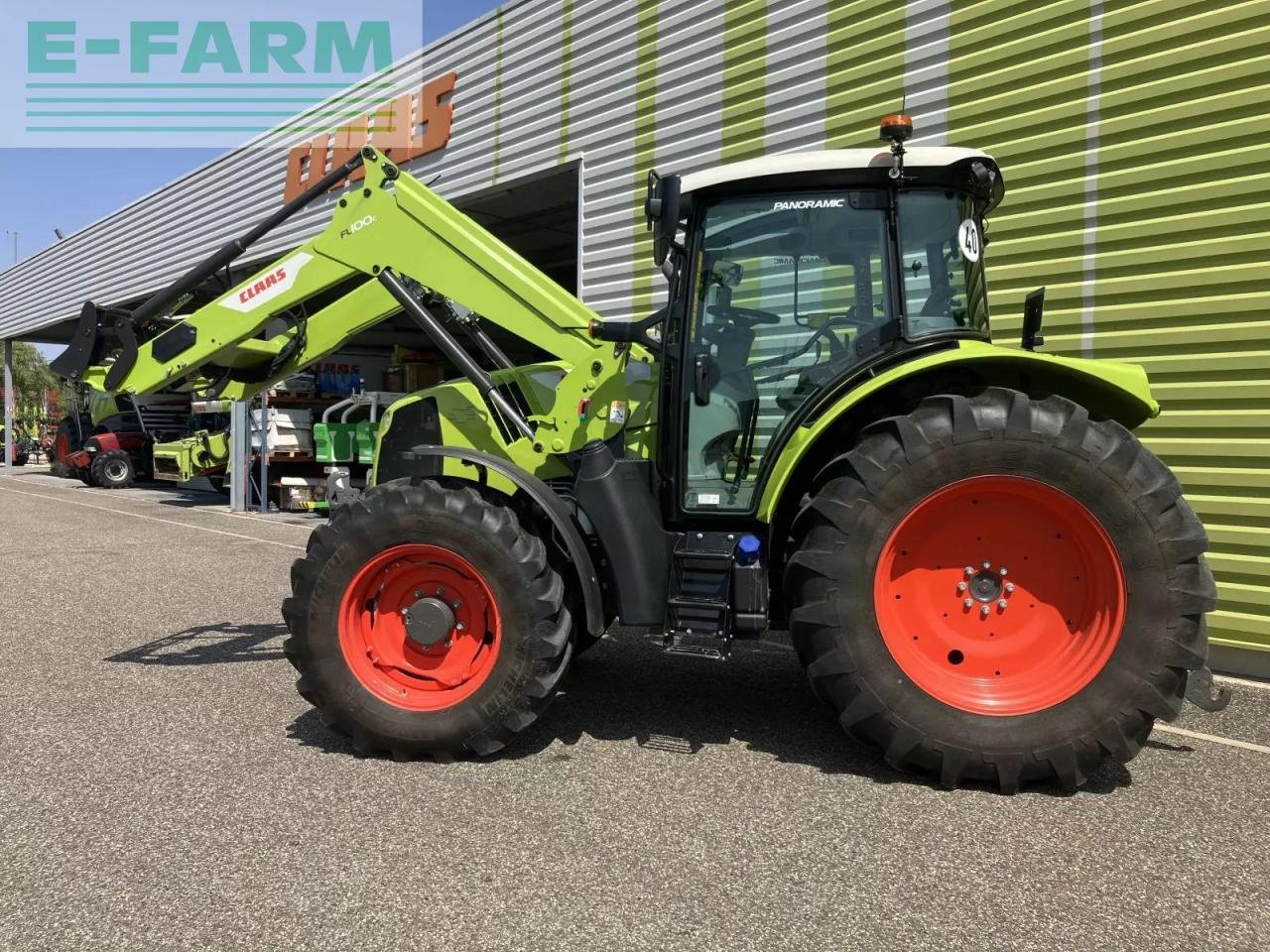 Traktor типа CLAAS arion 430 panoramic + fl 100 c, Gebrauchtmaschine в AILLAS (33 - GIRONDE) (Фотография 2)