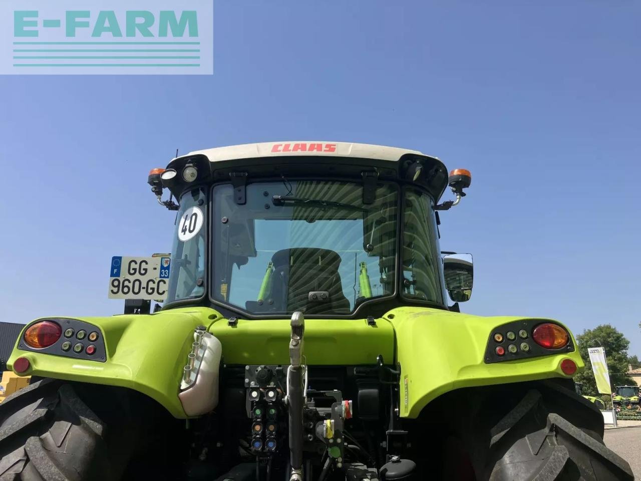 Traktor типа CLAAS arion 430 panoramic + fl 100 c, Gebrauchtmaschine в AILLAS (33 - GIRONDE) (Фотография 4)