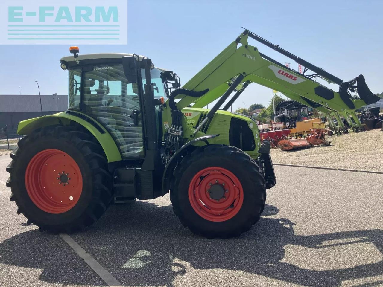 Traktor типа CLAAS arion 430 panoramic + fl 100 c, Gebrauchtmaschine в AILLAS (33 - GIRONDE) (Фотография 5)