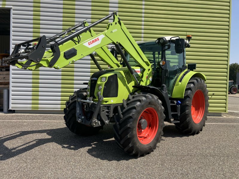 Traktor van het type CLAAS ARION 430 PANORAMIC + FL 100 C, Gebrauchtmaschine in AILLAS (Foto 1)