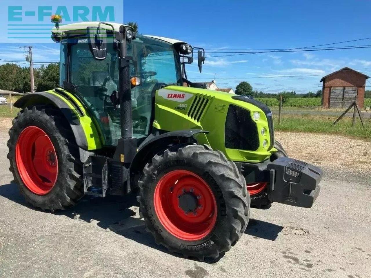 Traktor du type CLAAS arion 430 panoramic, Gebrauchtmaschine en AILLAS (33 - GIRONDE) (Photo 4)