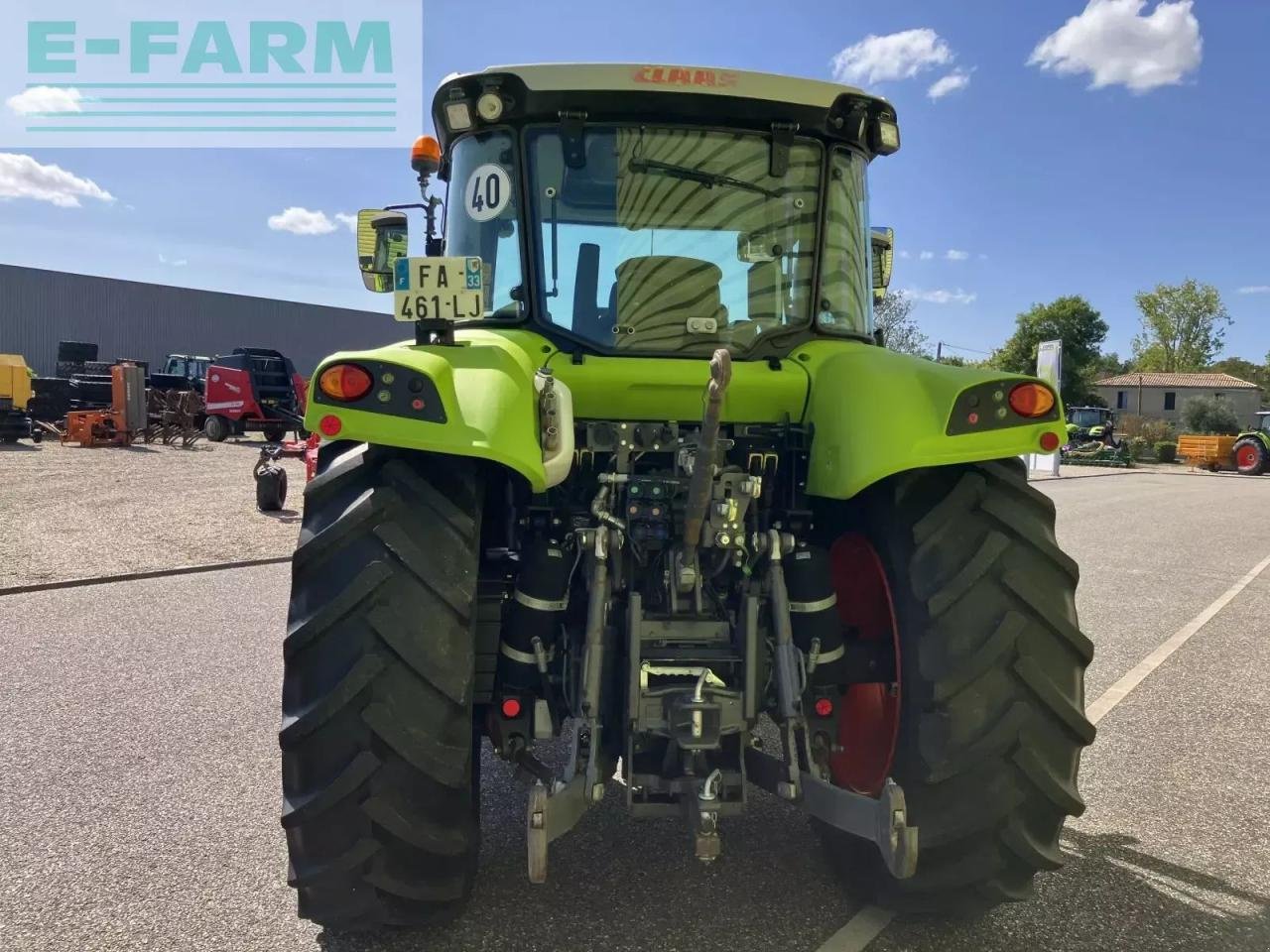 Traktor del tipo CLAAS arion 430 proactiv, Gebrauchtmaschine en AILLAS (33 - GIRONDE) (Imagen 3)