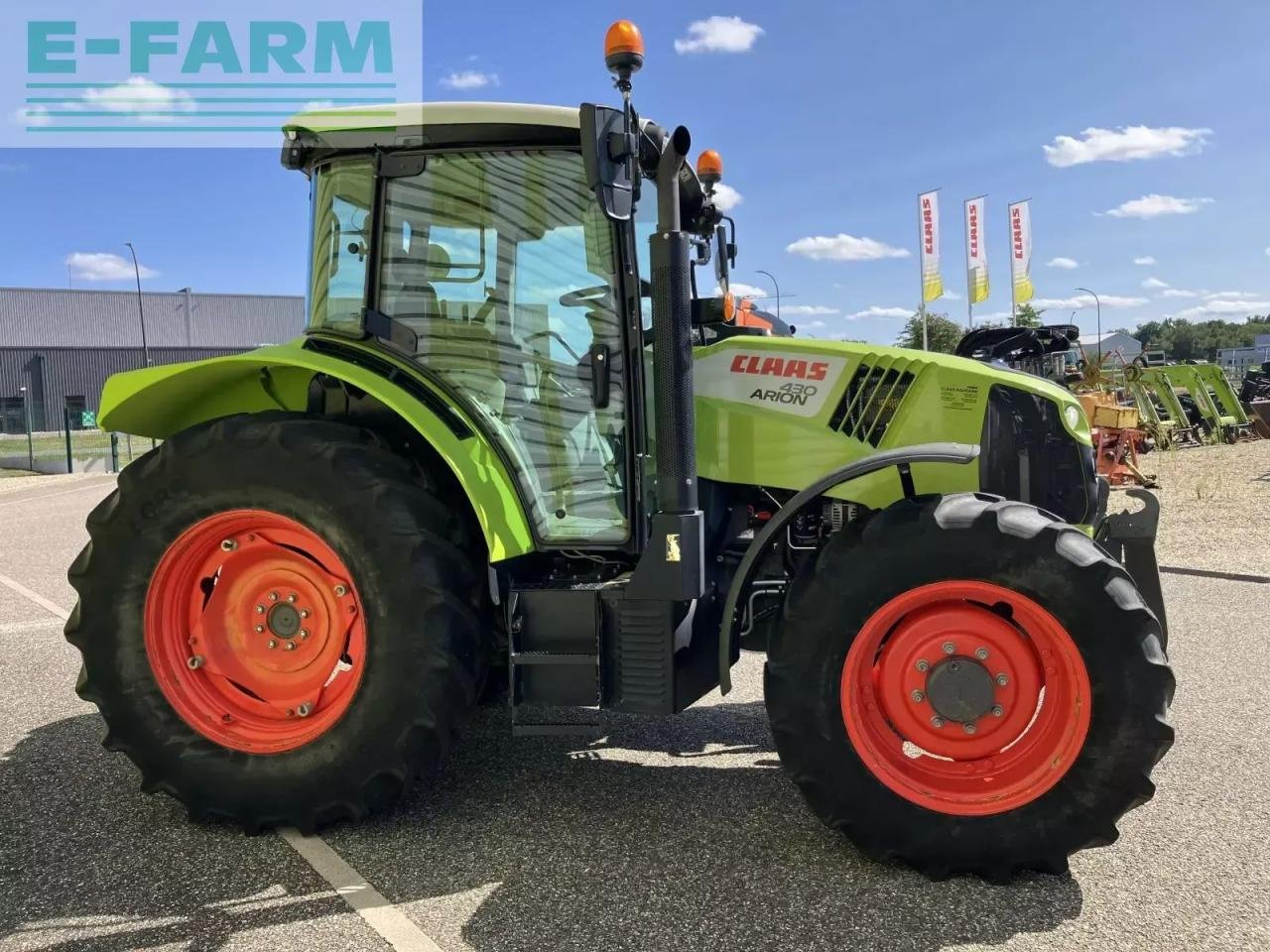 Traktor del tipo CLAAS arion 430 proactiv, Gebrauchtmaschine en AILLAS (33 - GIRONDE) (Imagen 4)