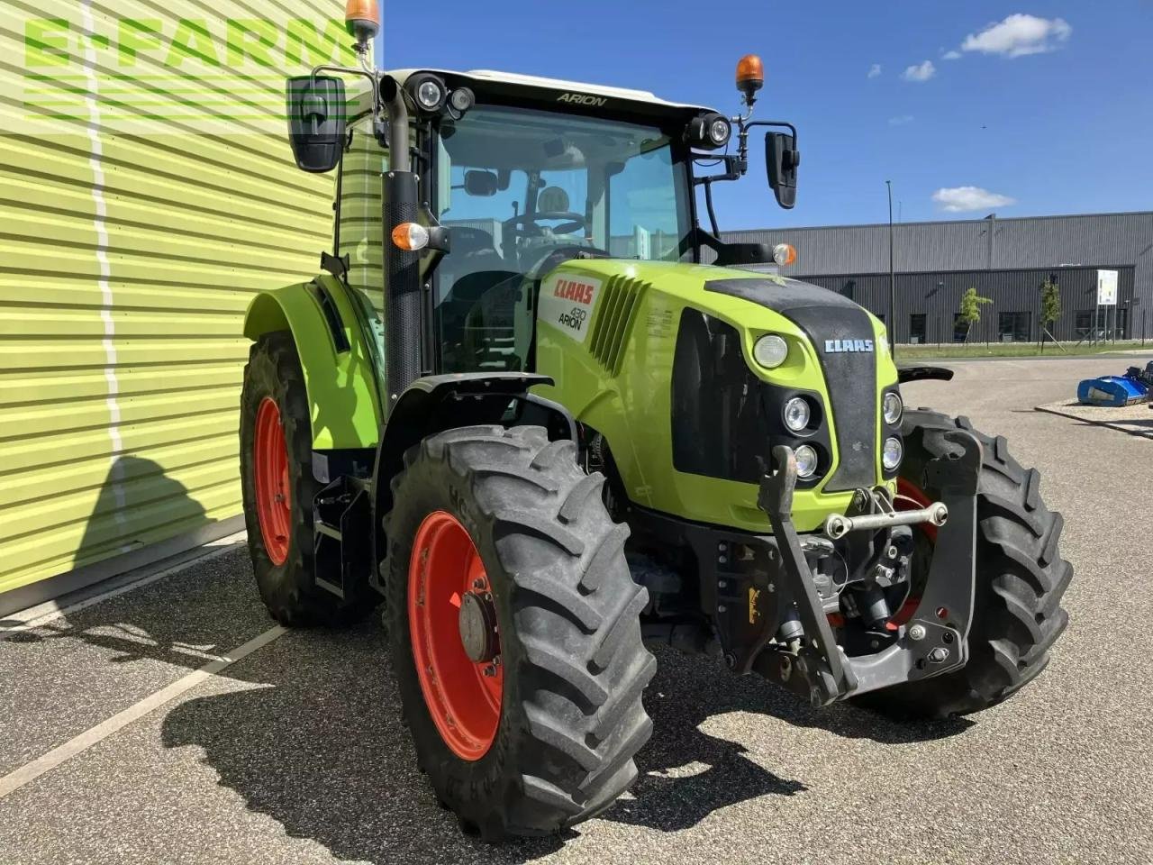 Traktor del tipo CLAAS arion 430 proactiv, Gebrauchtmaschine en AILLAS (33 - GIRONDE) (Imagen 5)