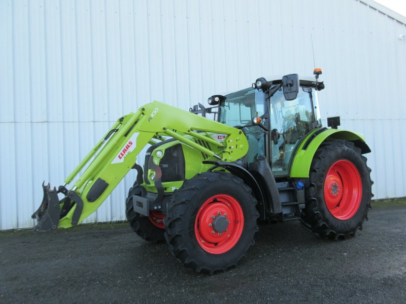 Traktor des Typs CLAAS ARION 430 STAGE V TRADITION, Gebrauchtmaschine in PLOUIGNEAU (Bild 1)