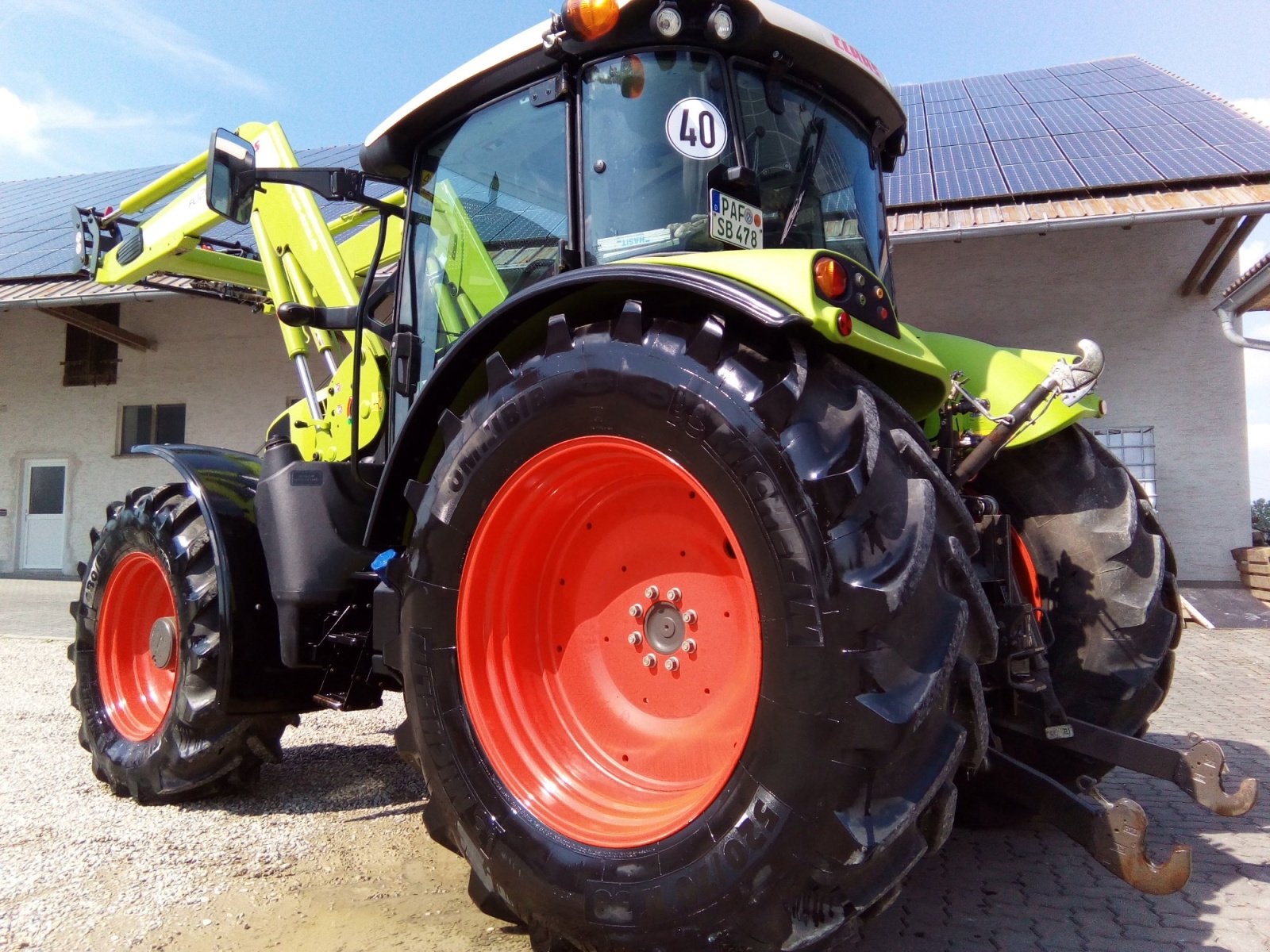 Traktor des Typs CLAAS Arion 440 CIS, Gebrauchtmaschine in Lichthausen (Bild 8)