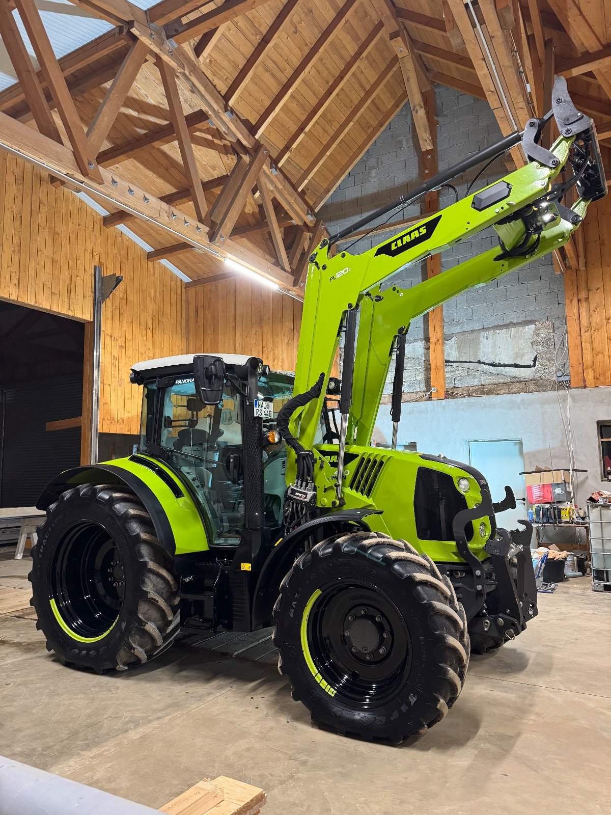 Traktor Türe ait CLAAS Arion 440 Panoramic, Gebrauchtmaschine içinde Schauenstein (resim 1)