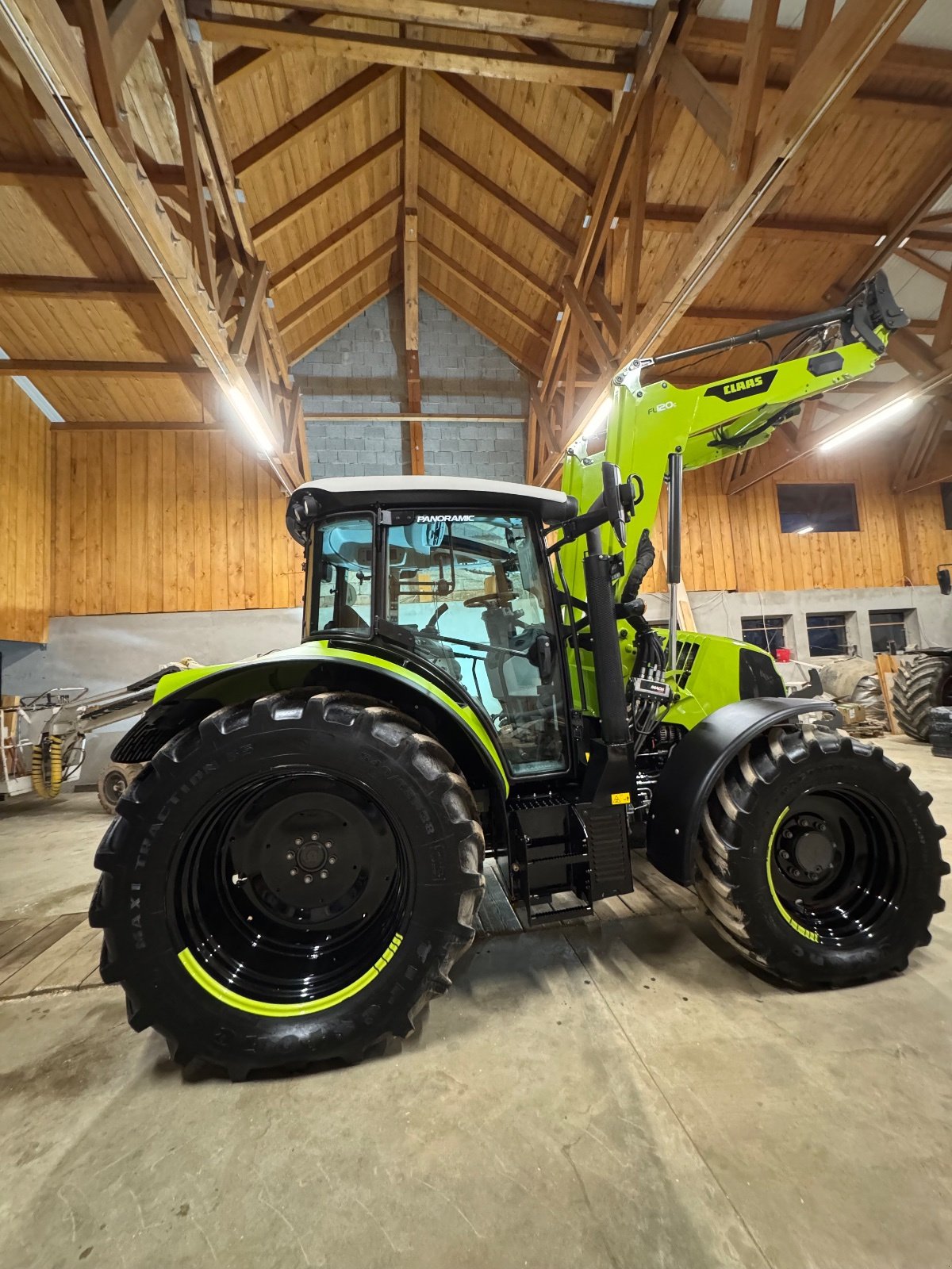 Traktor Türe ait CLAAS Arion 440 Panoramic, Gebrauchtmaschine içinde Schauenstein (resim 3)