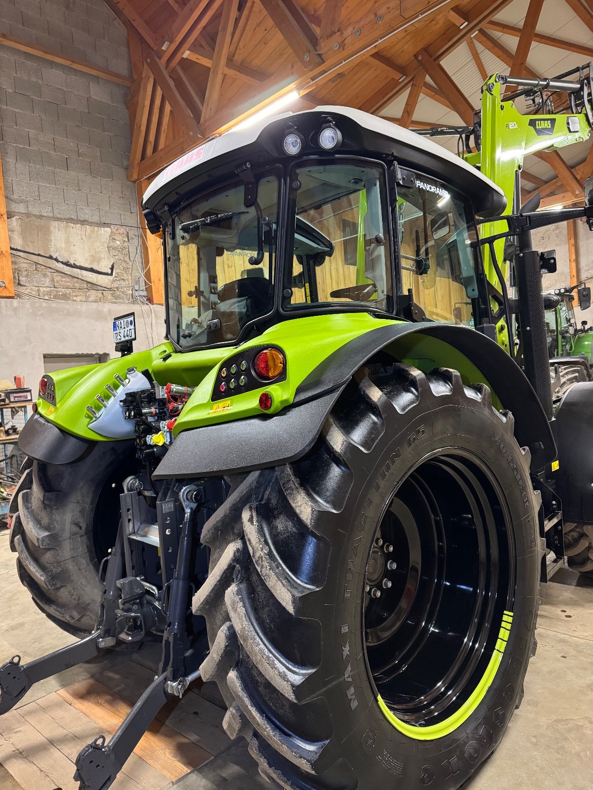 Traktor Türe ait CLAAS Arion 440 Panoramic, Gebrauchtmaschine içinde Schauenstein (resim 5)