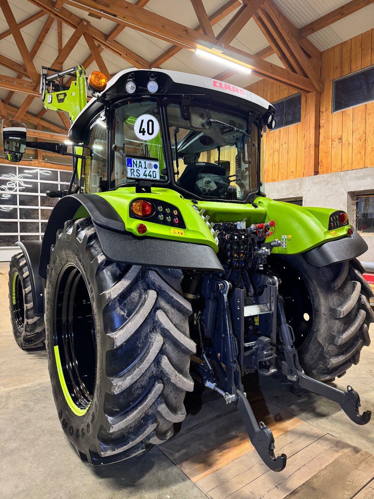 Traktor Türe ait CLAAS Arion 440 Panoramic, Gebrauchtmaschine içinde Schauenstein (resim 7)
