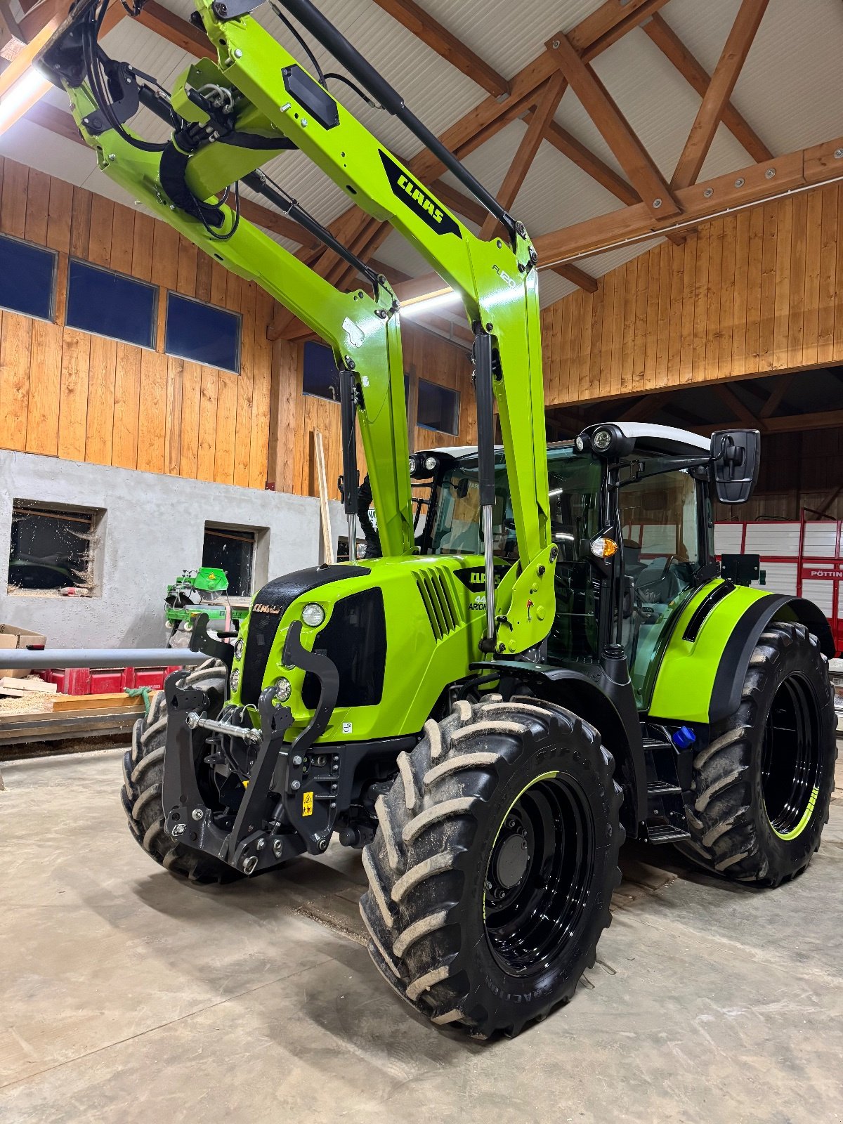 Traktor Türe ait CLAAS Arion 440 Panoramic, Gebrauchtmaschine içinde Schauenstein (resim 9)