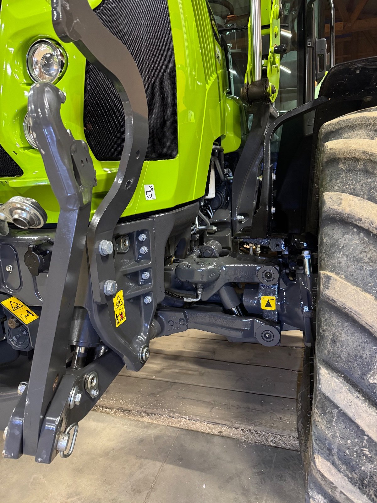 Traktor Türe ait CLAAS Arion 440 Panoramic, Gebrauchtmaschine içinde Schauenstein (resim 11)