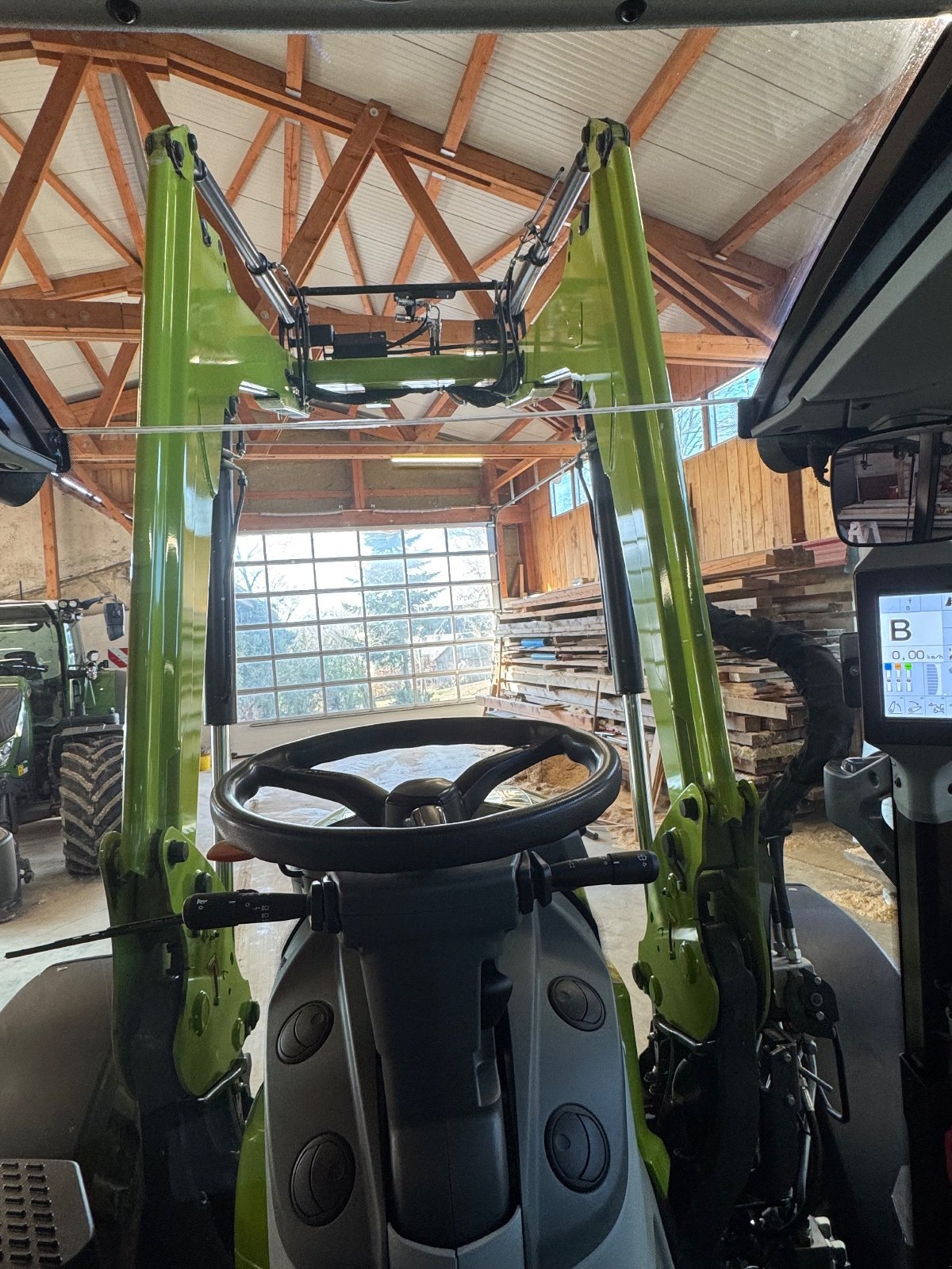 Traktor Türe ait CLAAS Arion 440 Panoramic, Gebrauchtmaschine içinde Schauenstein (resim 13)