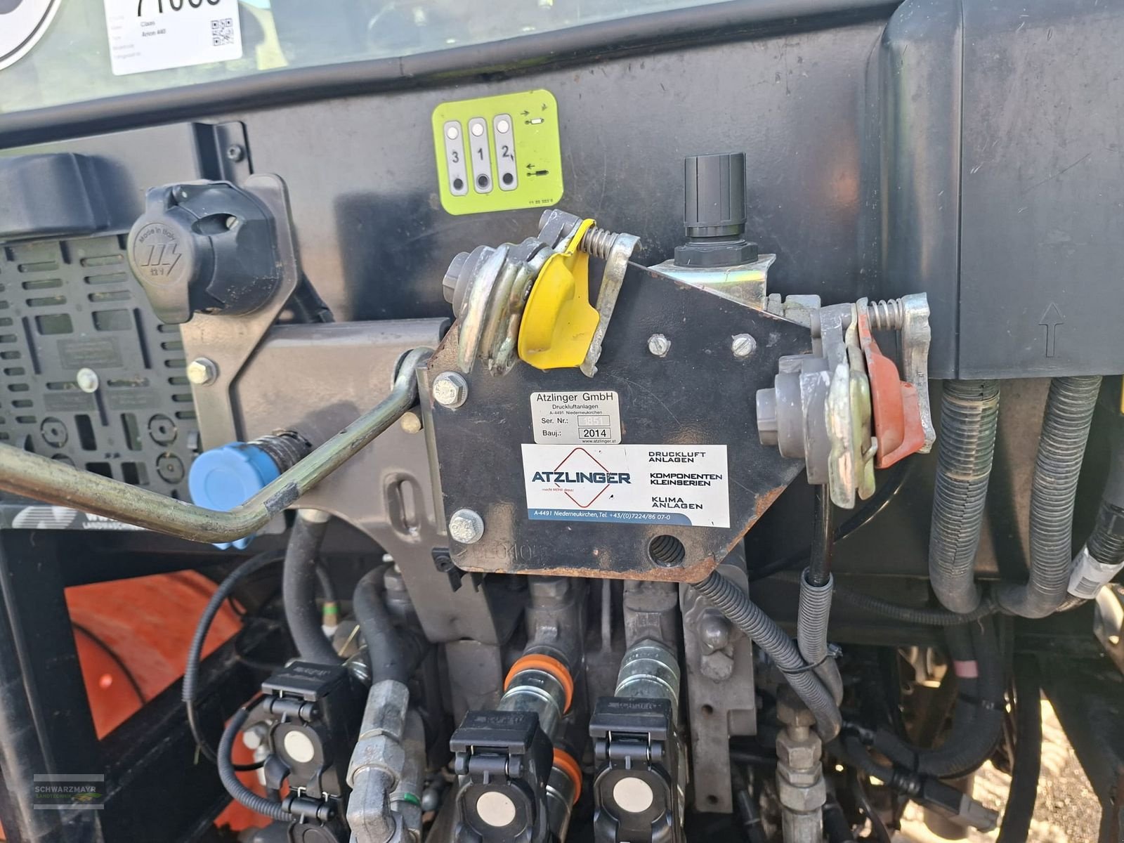 Traktor типа CLAAS Arion 440, Gebrauchtmaschine в Gampern (Фотография 14)