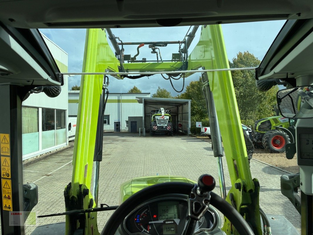 Traktor vrste CLAAS ARION 450 CIS PANORAMIC mit FL 120 C und FKH, Gebrauchtmaschine v Bordesholm (Slika 3)
