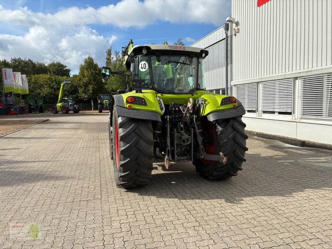 Traktor del tipo CLAAS ARION 450 CIS PANORAMIC mit FL 120 C und FKH, Gebrauchtmaschine en Bordesholm (Imagen 4)