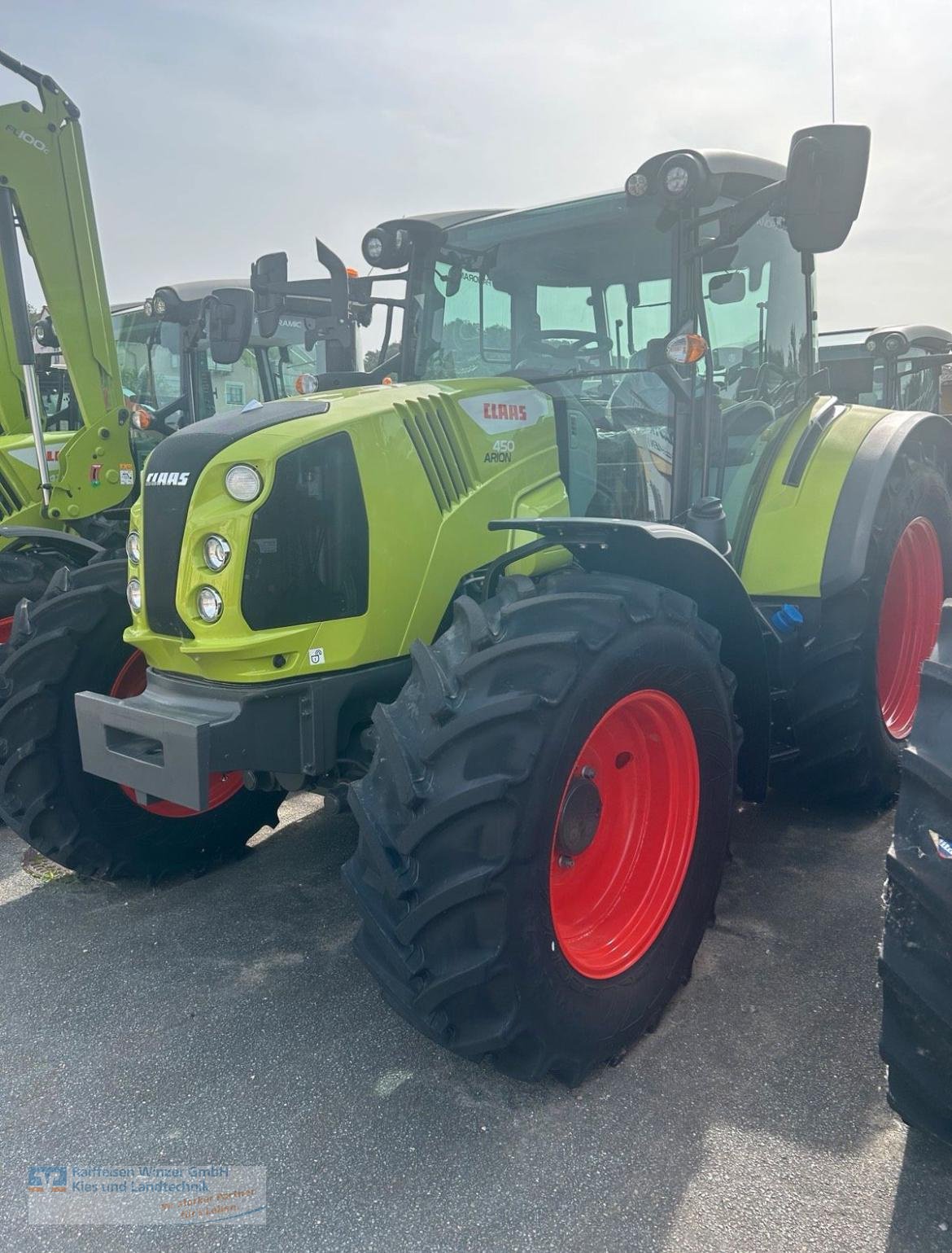 Traktor του τύπου CLAAS Arion 450 CIS PANORAMIC, Neumaschine σε Winzer (Φωτογραφία 1)