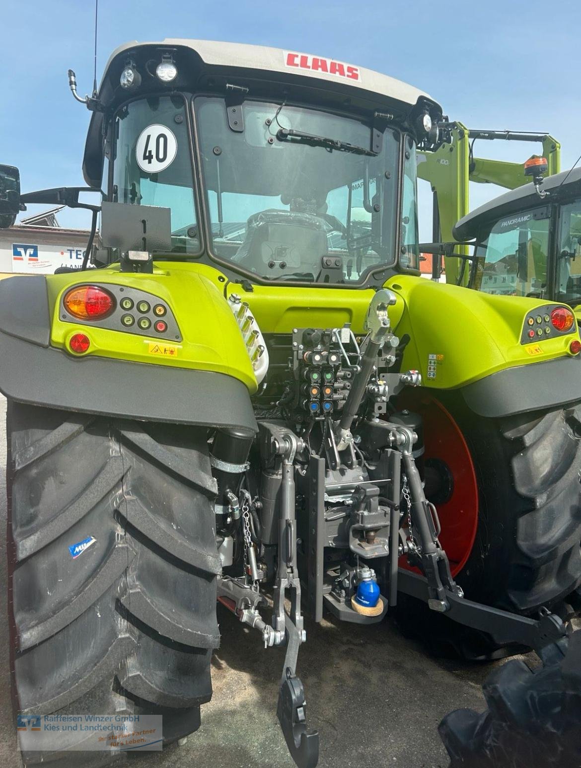 Traktor του τύπου CLAAS Arion 450 CIS PANORAMIC, Neumaschine σε Winzer (Φωτογραφία 2)