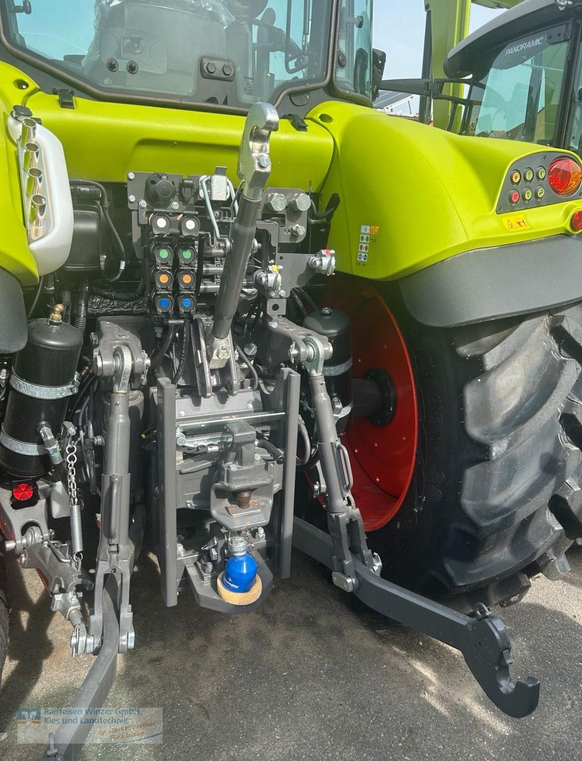 Traktor του τύπου CLAAS Arion 450 CIS PANORAMIC, Neumaschine σε Winzer (Φωτογραφία 3)