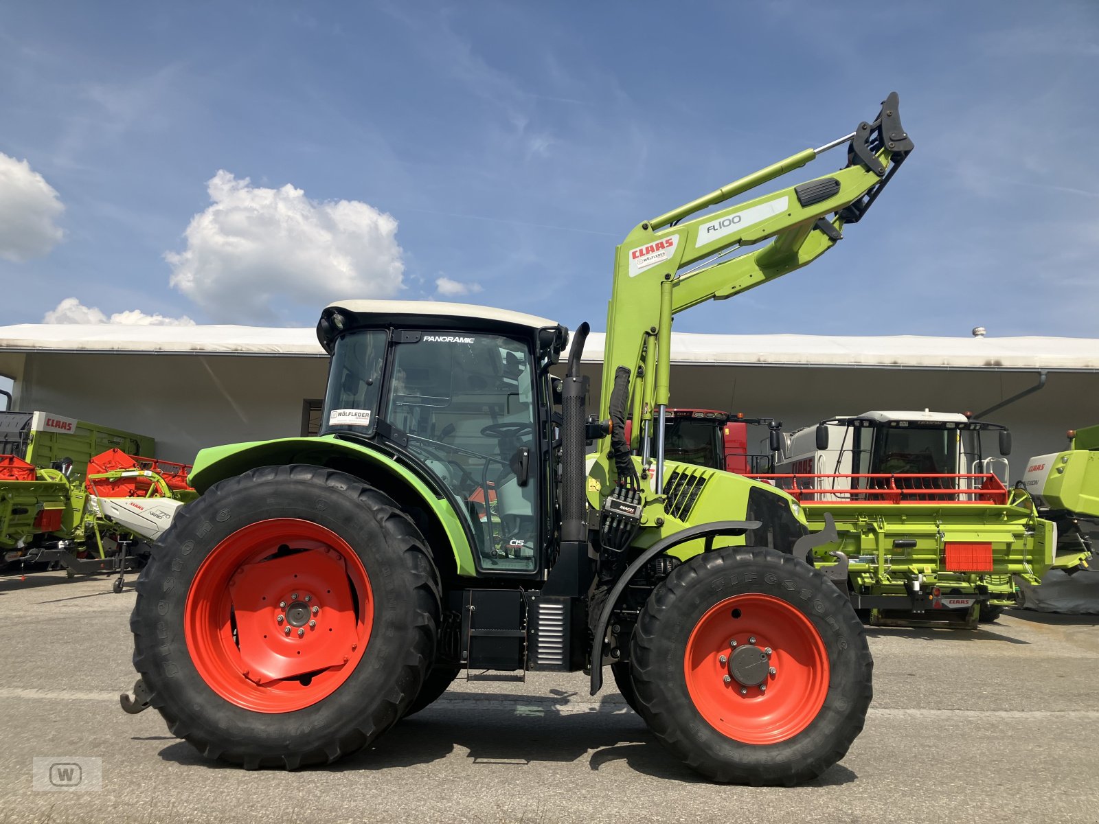 Traktor of the type CLAAS Arion 450 CIS PANORAMIC, Gebrauchtmaschine in Zell an der Pram (Picture 7)