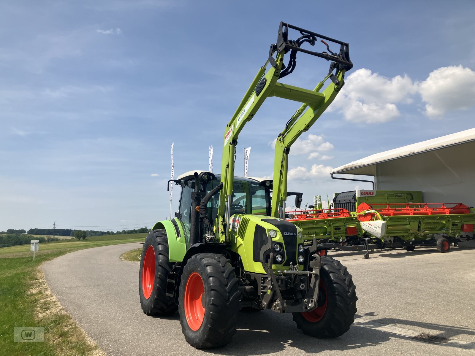 Traktor of the type CLAAS Arion 450 CIS PANORAMIC, Gebrauchtmaschine in Zell an der Pram (Picture 8)