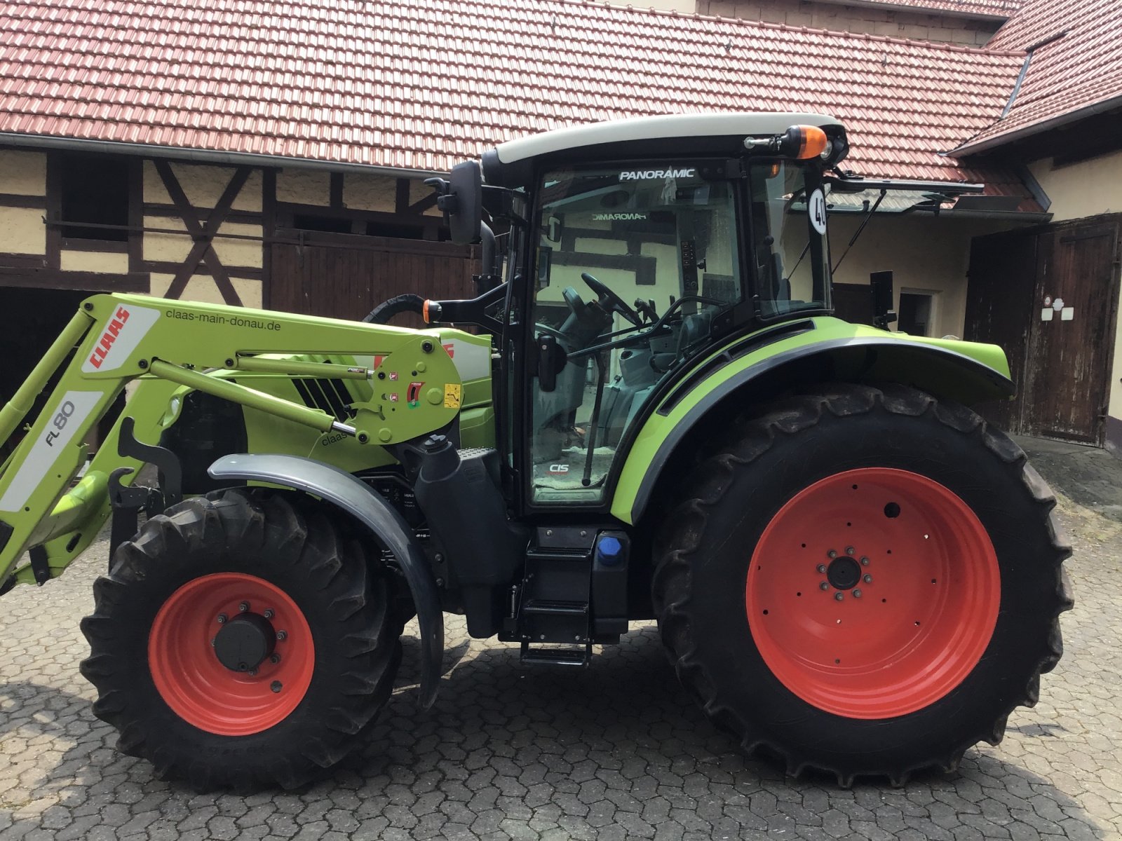 Traktor типа CLAAS Arion 450 CIS PANORAMIC, Gebrauchtmaschine в Bergtheim (Фотография 3)