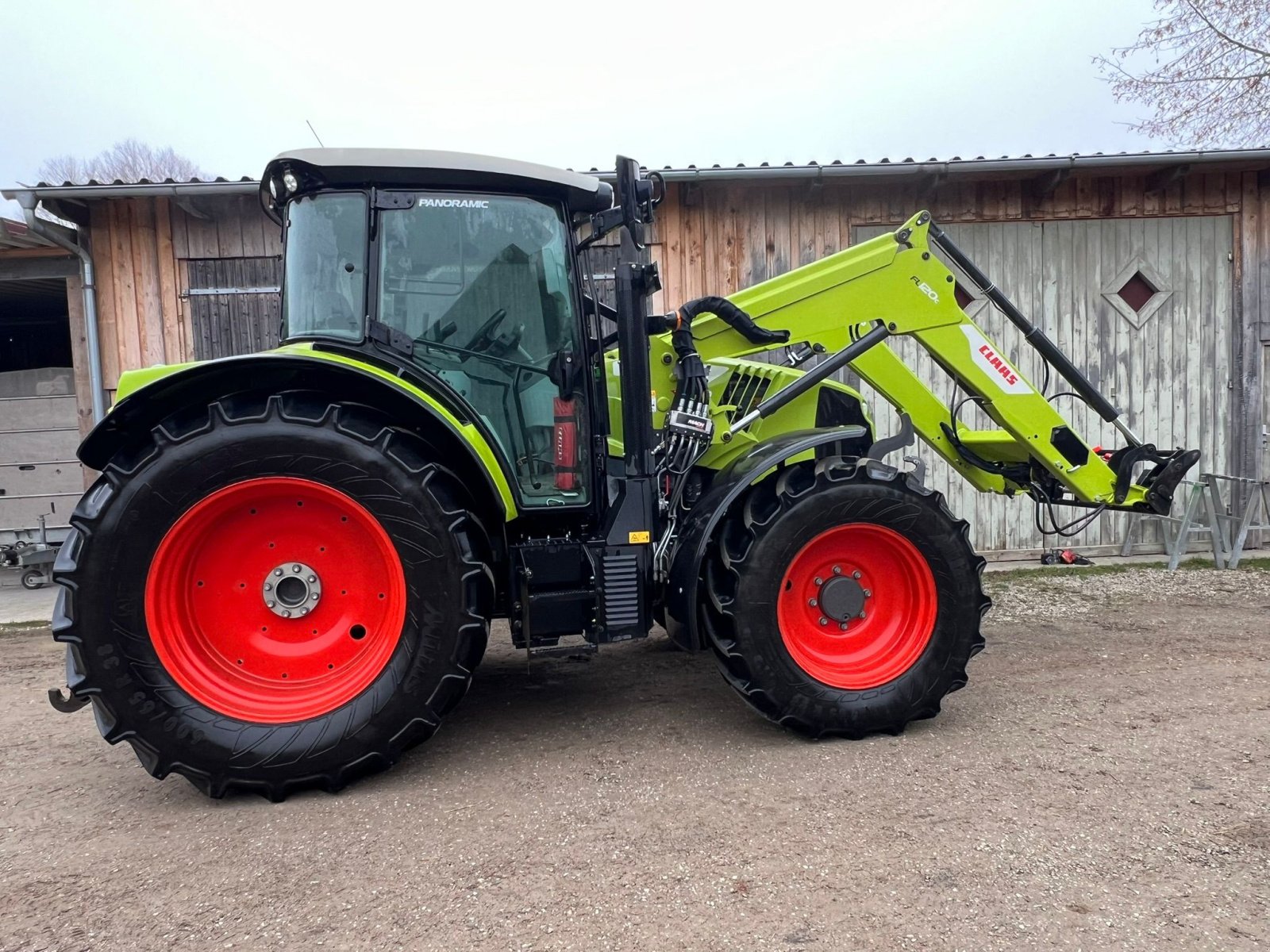 Traktor Türe ait CLAAS Arion 450 CIS PANORAMIC, Gebrauchtmaschine içinde Thannhausen (resim 5)