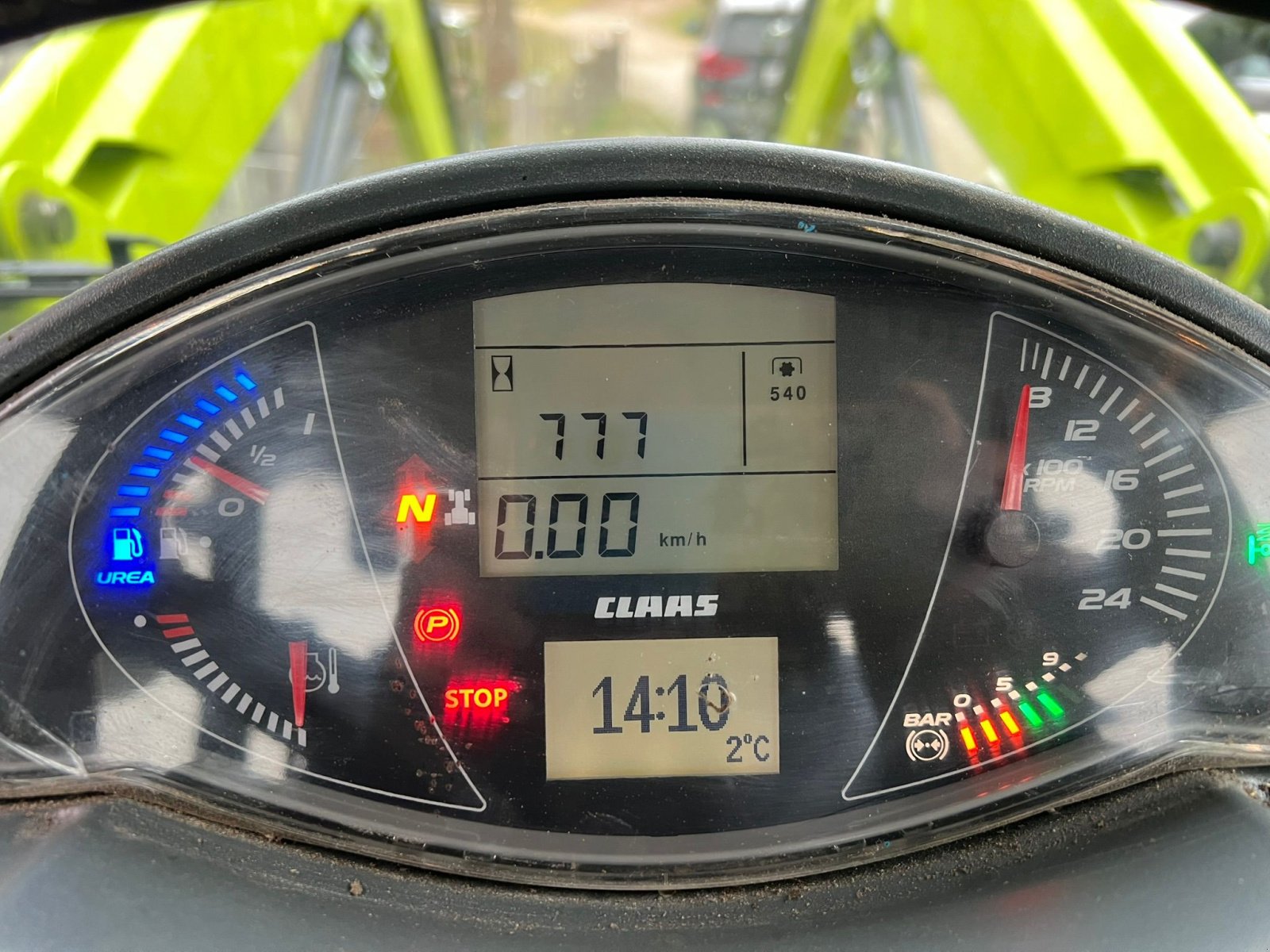 Traktor Türe ait CLAAS Arion 450 CIS PANORAMIC, Gebrauchtmaschine içinde Thannhausen (resim 7)