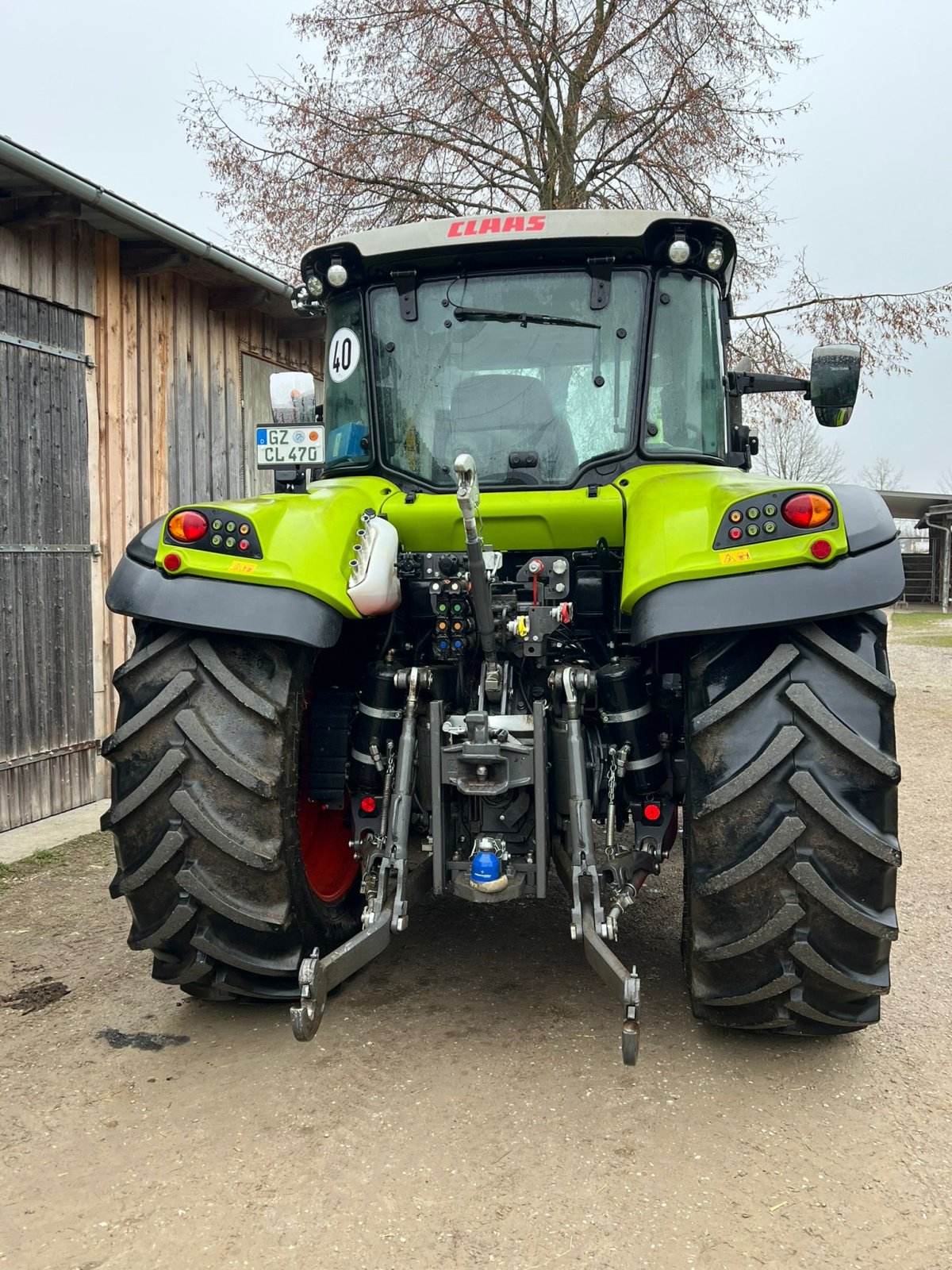 Traktor Türe ait CLAAS Arion 450 CIS PANORAMIC, Gebrauchtmaschine içinde Thannhausen (resim 8)