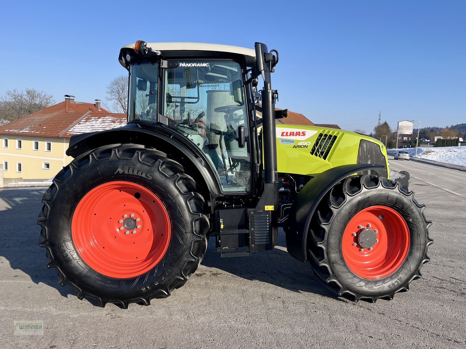 Traktor of the type CLAAS ARION 450 COMFORT / LASTSCHALT (ARION 400), Neumaschine in Kematen (Picture 4)