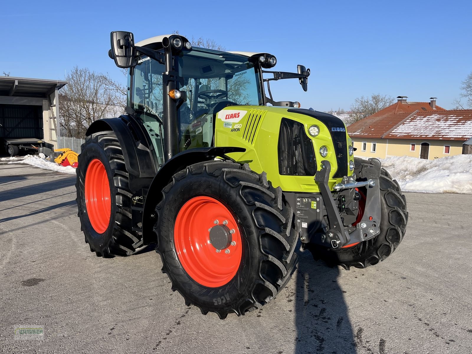 Traktor of the type CLAAS ARION 450 COMFORT / LASTSCHALT (ARION 400), Neumaschine in Kematen (Picture 3)