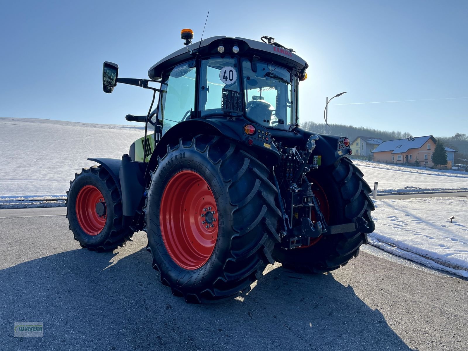 Traktor of the type CLAAS ARION 450 COMFORT / LASTSCHALT (ARION 400), Neumaschine in Kematen (Picture 8)